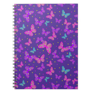 Caderno Espiral Dança das borboletas