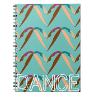 Caderno Espiral DANÇA DO coração, dança do amor.