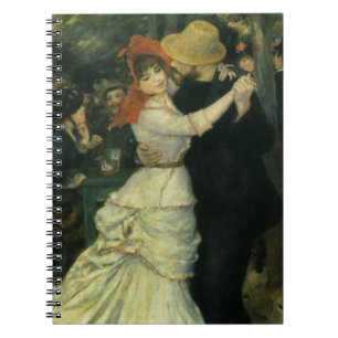 Caderno Espiral Dança em Bougival por Pierre Renoir, Arte Antigo
