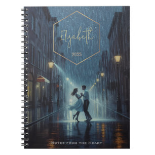 Caderno Espiral Dança na Chuva - Notebook & Planner
