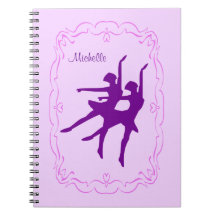 Dança roxa da bailarina