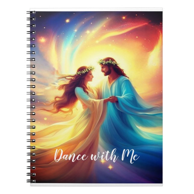 Caderno Espiral Dançar com Jesus (Frente)