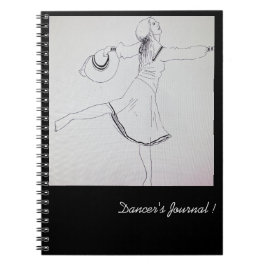 Caderno Espiral Dançarina de Bassie
