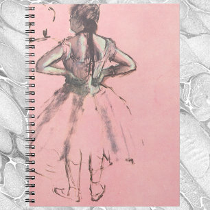 Caderno Espiral Dançarina Vistas por Trás, Mãos nos Quadris por Ed