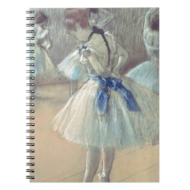 Caderno Espiral Dançarino de Edgar Degas | (Frente)