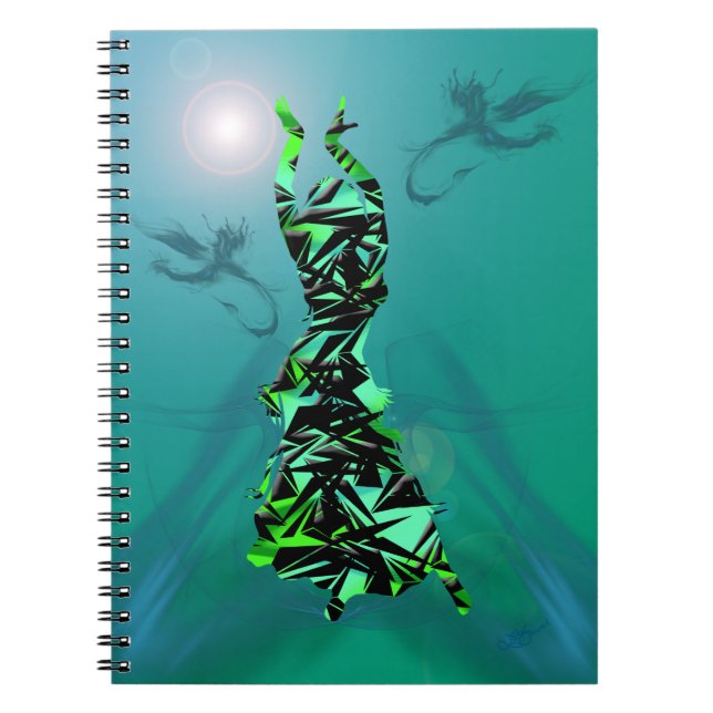 Caderno Espiral Dançarino *Jinx* (Frente)