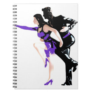 Caderno Espiral Dançarinos