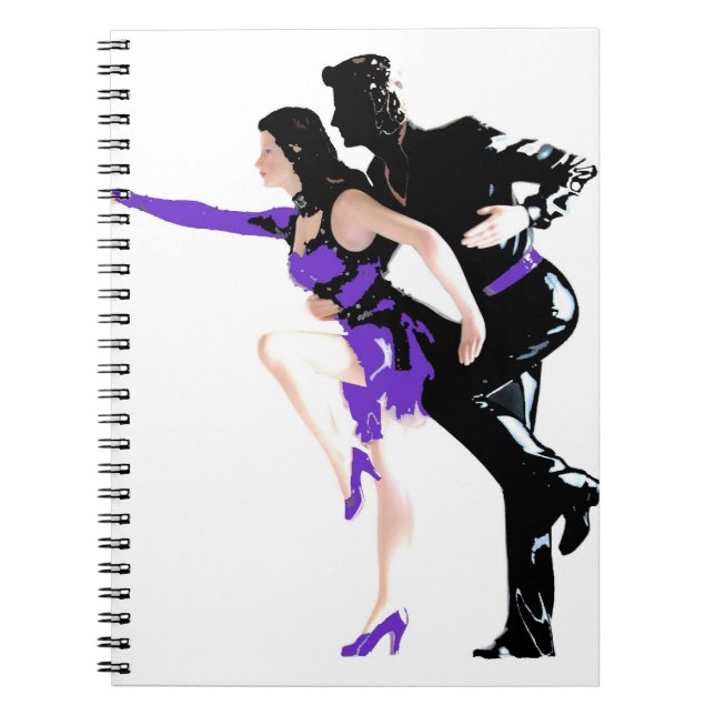 Caderno Espiral Dançarinos (Frente)