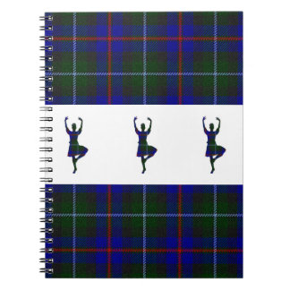 Caderno Espiral Dançarinos escoceses das montanhas