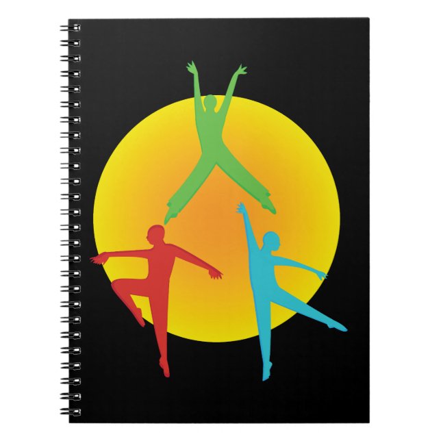 Caderno Espiral Dance Poses (Frente)