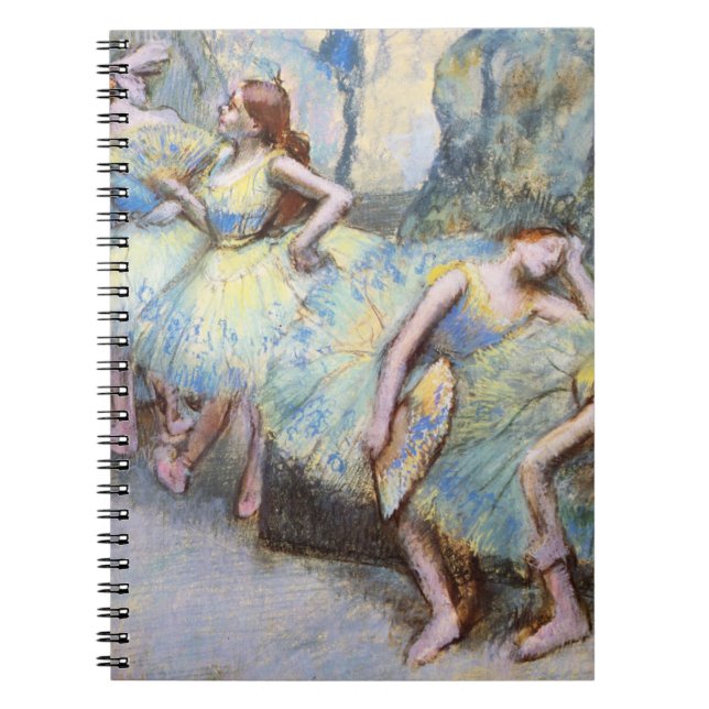 Caderno Espiral Dancer Art Dancers, Balé Degas, pintura (Frente)