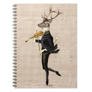 Caderno Espiral Dancing Deer with Violin 2