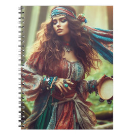 CADERNO ESPIRAL DANCING GYPSI