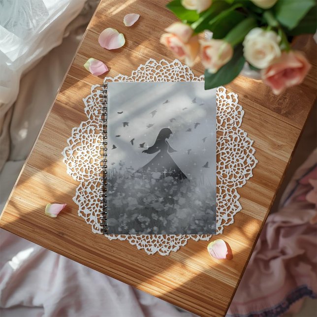 Caderno Espiral Dancing with birds  (Criador carregado)