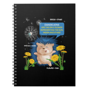 Caderno Espiral Dandelion Dancing Hedgehog Educacional