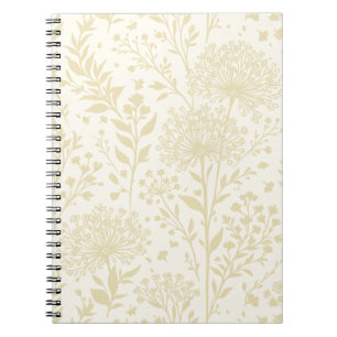 Caderno Espiral Dandelion Doce Trigo Dourado - Neutro