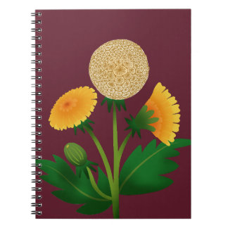 Caderno Espiral Dandelion Notebook