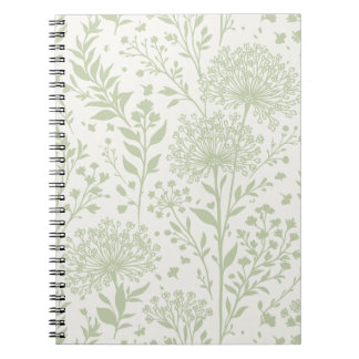 Caderno Espiral Dandelion Soft Olive - Neutro