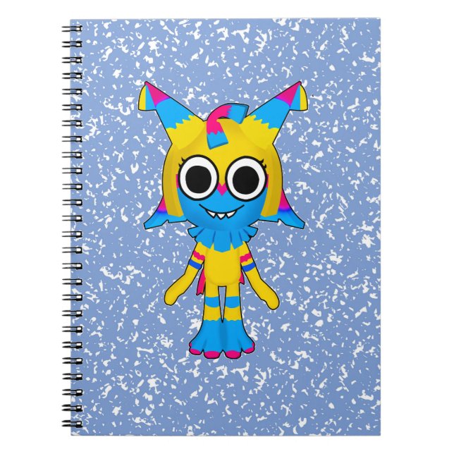 Caderno Espiral Dandy's World School Yatta Notebook  (Frente)