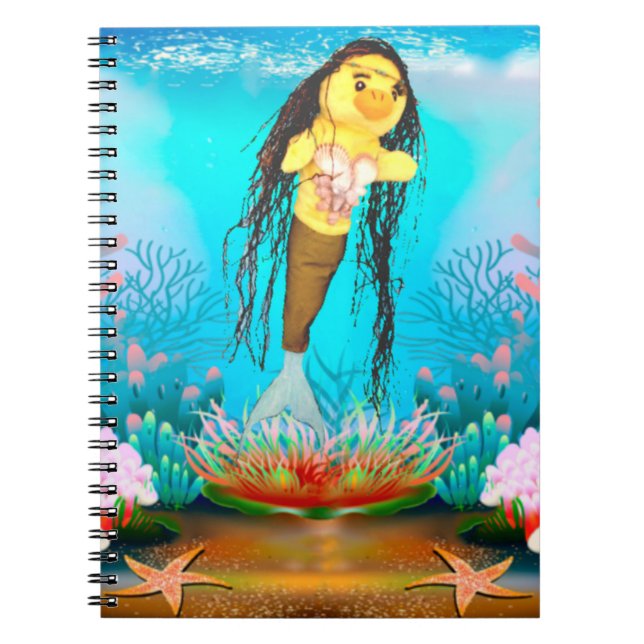 Caderno Espiral Danni, a Sereia (Frente)