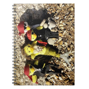 Caderno Espiral Danni a Sereia e Piratas
