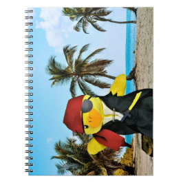 Caderno Espiral Danny Duck o notebook pirata