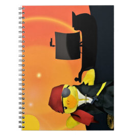 Caderno Espiral Danny Duck o notebook pirata