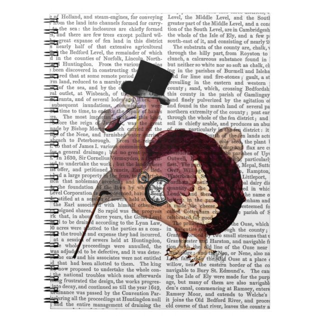 Caderno Espiral Dapper Dodo (Frente)