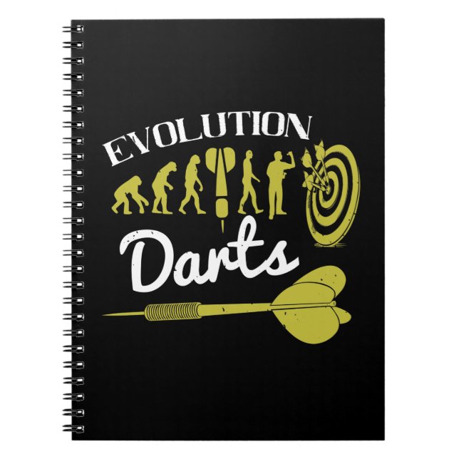 Caderno Espiral Dardos - Evolução Dardos (Frente)