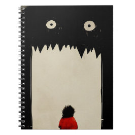 Caderno Espiral Darknes, o monstro