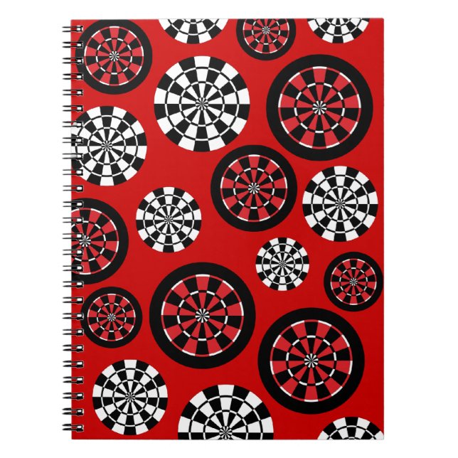 Caderno Espiral Dartboard (Frente)