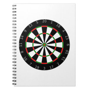 Caderno Espiral Dartboard