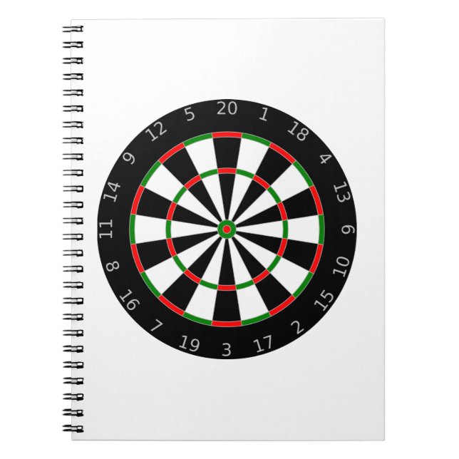 Caderno Espiral Dartboard (Frente)