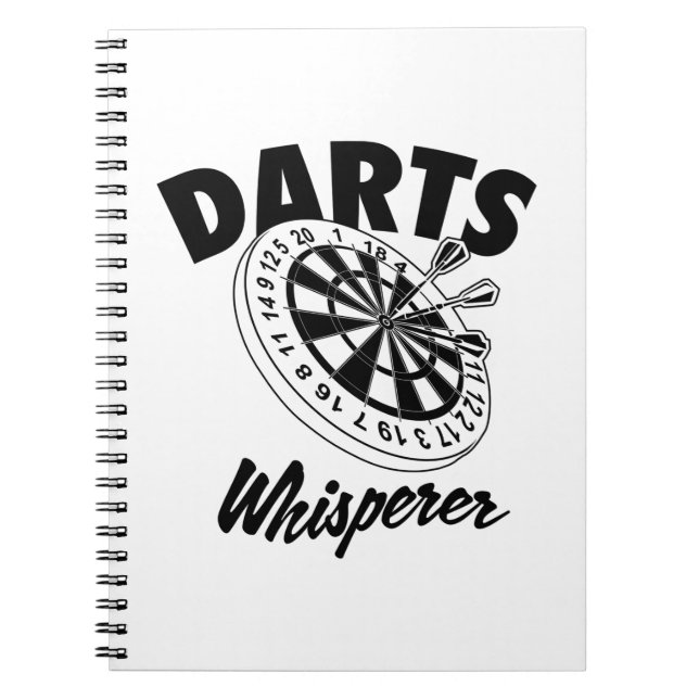 Caderno Espiral Darts Whisperer (Frente)