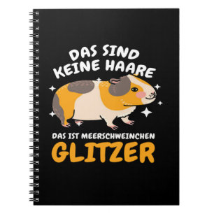 Caderno Espiral Das Sind Keine Haare Das Ist Meerschweinchen
