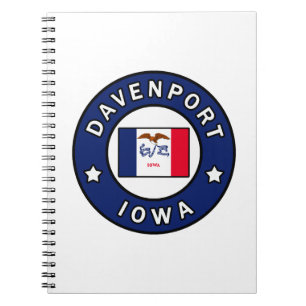 Caderno Espiral Davenport Iowa