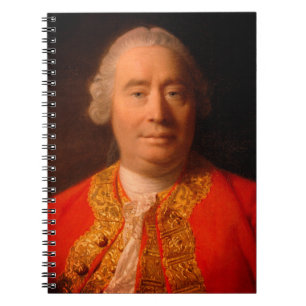 Caderno Espiral David Hume (retrato de Allan Ramsay, 1766)