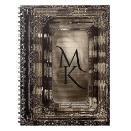 Caderno Espiral Dawn Sable Elegant Monograma