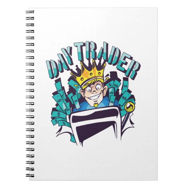 Caderno Espiral Day Trader Gift Idea (Frente)