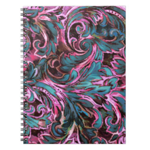 Caderno Espiral Dazzling Damask