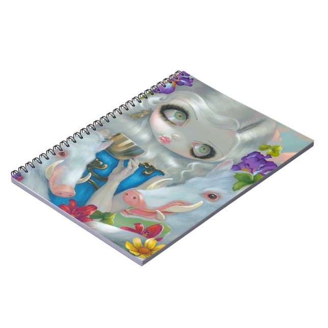 Caderno Espiral De "caderno Circe e dos suínos" (Left Side)