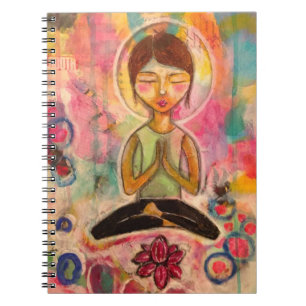 Caderno Espiral De "Diário da meditação Jeanette MacDonald"