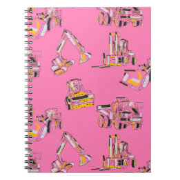 Caderno Espiral de Equipamentos Pesados para Traba