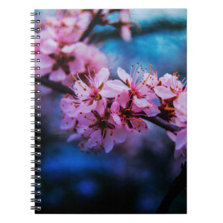 Caderno Espiral de Fotografia de Arte Fino de Flor