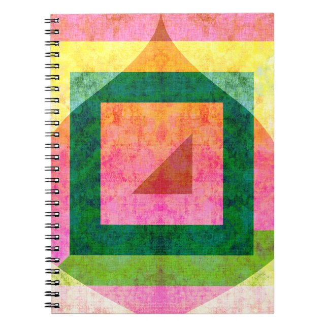Caderno Espiral de Mídia Mista (Frente)
