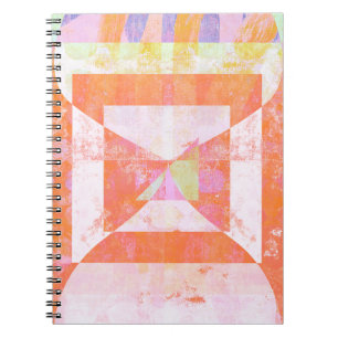 Caderno Espiral de Mídia Mista Orange Crush #1