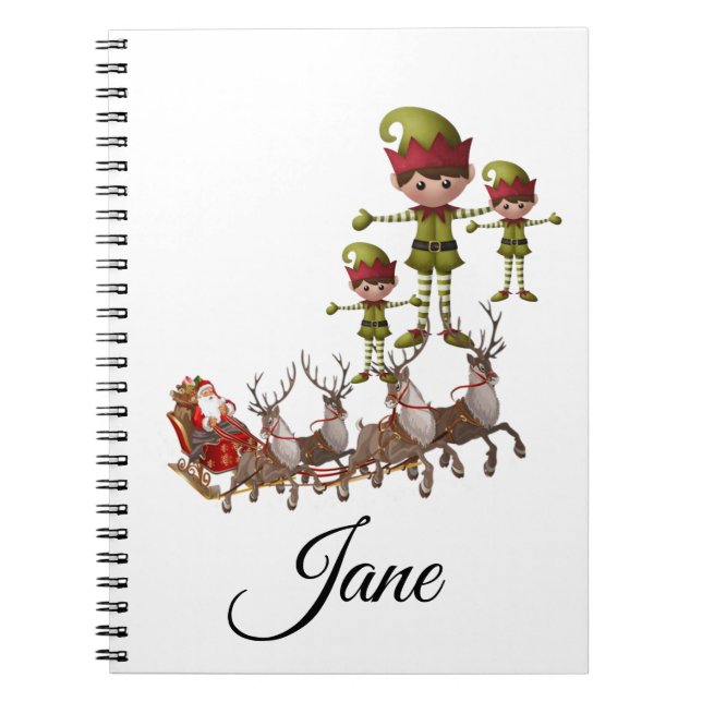 Caderno Espiral de Natal (Frente)