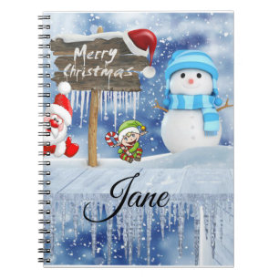 Caderno Espiral de Natal