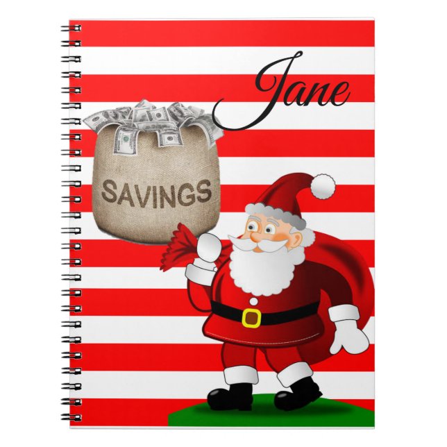 Caderno Espiral de Natal (Frente)