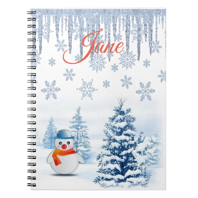 Caderno Espiral de Natal (Frente)